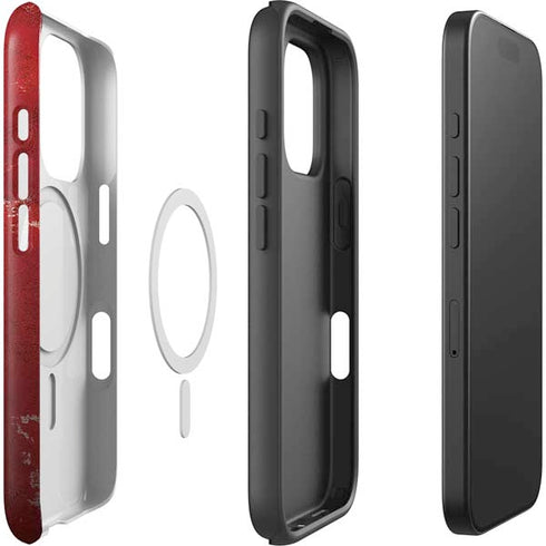 Marvel Deadpool Legacy Deadpool Red Poster iPhone 16 Pro Magsafe Impact Case
