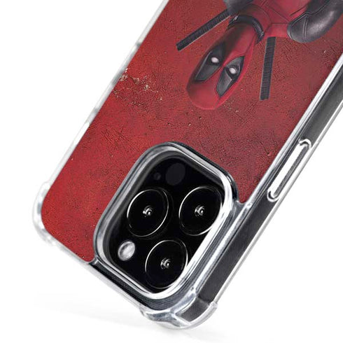 Marvel Deadpool Legacy Deadpool Red Poster iPhone 16 Pro Max MagSafe Case