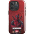 Marvel Deadpool Legacy Deadpool Red Poster iPhone 16 Pro Max Magsafe Impact Case