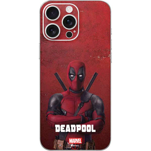 Marvel Deadpool Legacy Deadpool Red Poster iPhone 16 Pro Max Skin