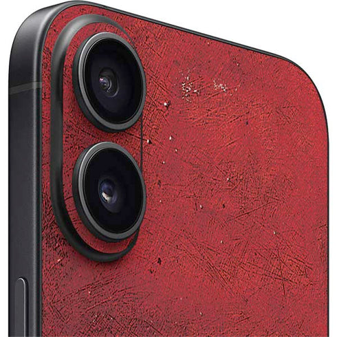 Marvel Deadpool Legacy Deadpool Red Poster iPhone 16 Skin