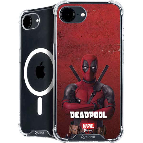 Marvel Deadpool Legacy Deadpool Red Poster iPhone 16e MagSafe Case