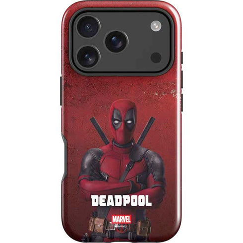 Marvel Deadpool Legacy Deadpool Red Poster iPhone 18 Pro Impact Case