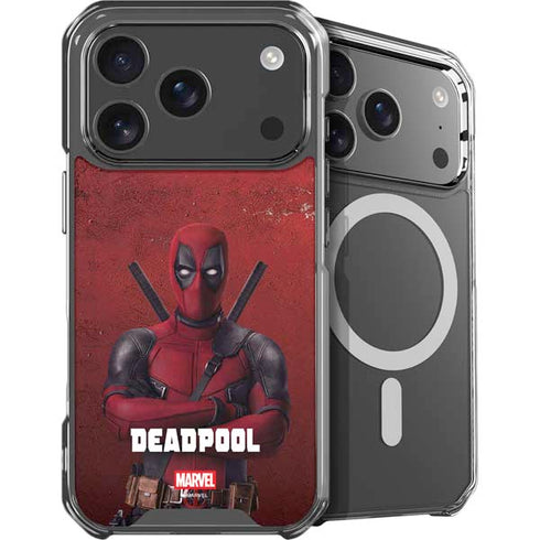 Marvel Deadpool Legacy Deadpool Red Poster iPhone 18 Pro Max MagSafe Case
