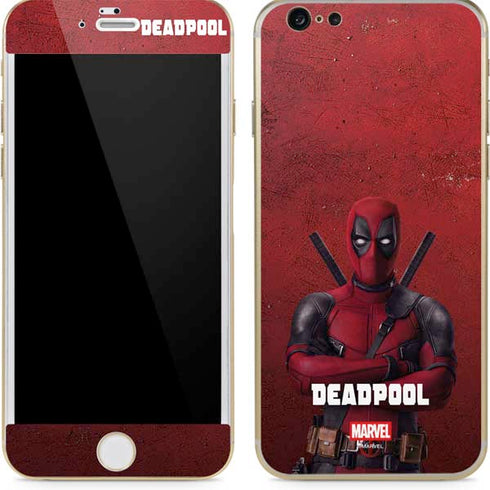 Marvel Deadpool Legacy Deadpool Red Poster iPhone 6/6s Skin