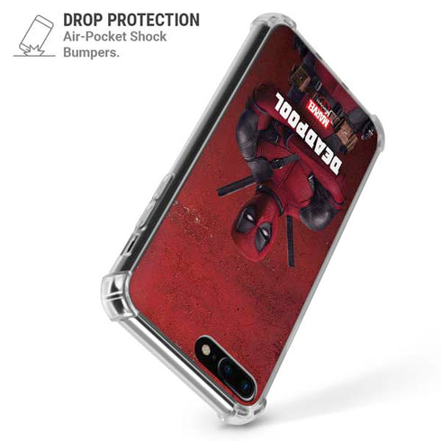 Marvel Deadpool Legacy Deadpool Red Poster iPhone 7/8 Plus Clear Case
