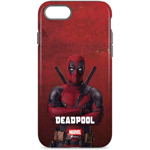 Marvel Deadpool Legacy Deadpool Red Poster iPhone 8 Pro Case
