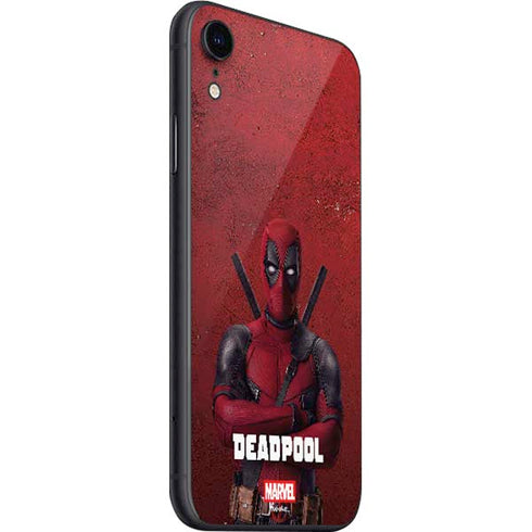Marvel Deadpool Legacy Deadpool Red Poster iPhone SE (2nd & 3rd Gen) Skin