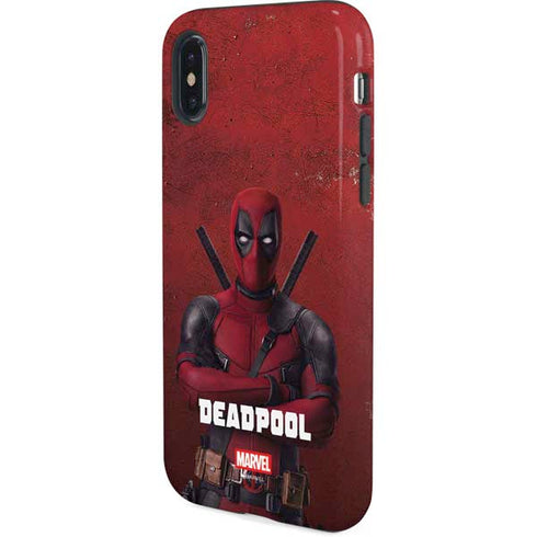 Marvel Deadpool Legacy Deadpool Red Poster iPhone X Pro Case