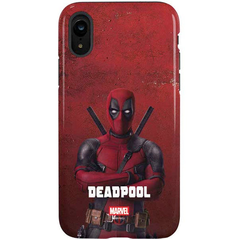 Marvel Deadpool Legacy Deadpool Red Poster iPhone XR Pro Case