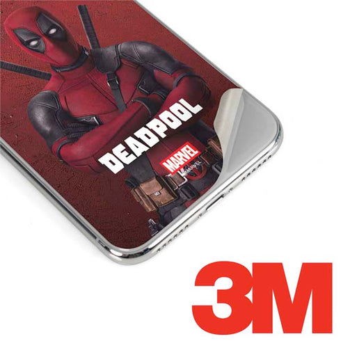 Marvel Deadpool Legacy Deadpool Red Poster iPhone XS Max Skin
