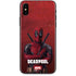 Marvel Deadpool Legacy Deadpool Red Poster iPhone XS Skin