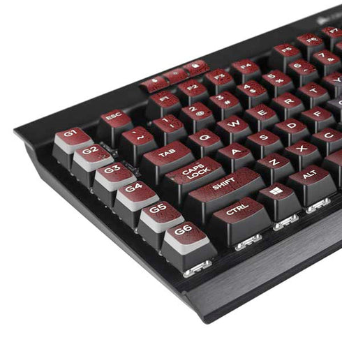 Marvel Deadpool Legacy Deadpool Red Poster K95 RGB PLATINUM Mechanical Gaming Keyboard Skin