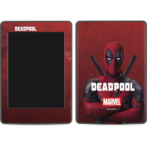 Marvel Deadpool Legacy Deadpool Red Poster Amazon Kindle Skin