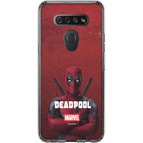 Marvel Deadpool Legacy Deadpool Red Poster LG K51/Q51 Clear Case