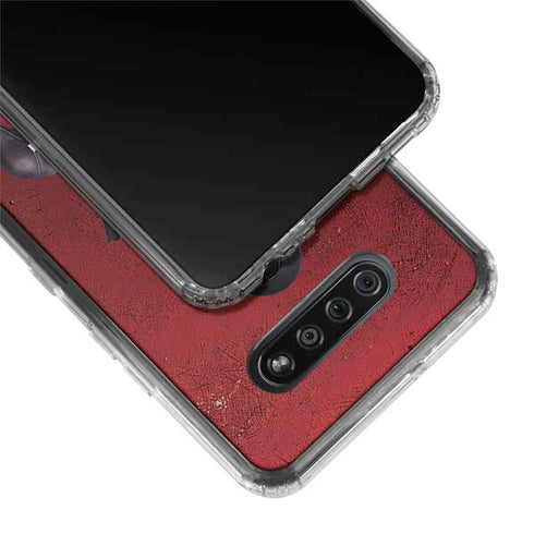 Marvel Deadpool Legacy Deadpool Red Poster LG K51/Q51 Clear Case