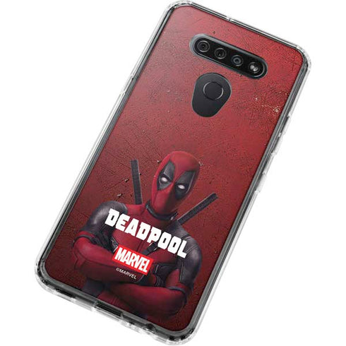 Marvel Deadpool Legacy Deadpool Red Poster LG K51/Q51 Clear Case