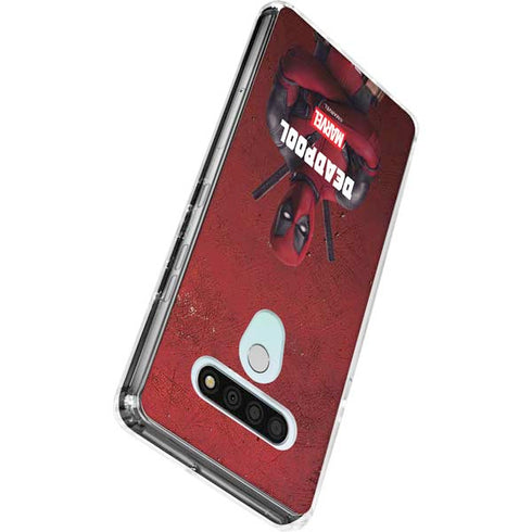 Marvel Deadpool Legacy Deadpool Red Poster LG Stylo 6 Clear Case