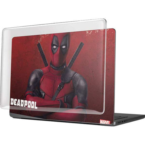 Marvel Deadpool Legacy Deadpool Red Poster MacBook Pro 14in (2021-24) Case plus Skin