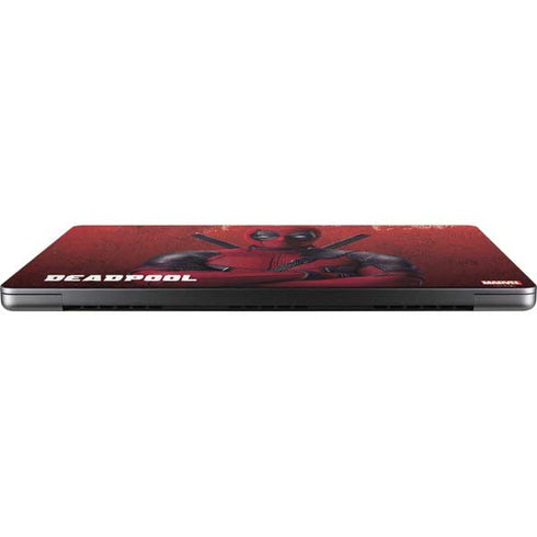 Marvel Deadpool Legacy Deadpool Red Poster MacBook Pro 14in (2021-24) Skin
