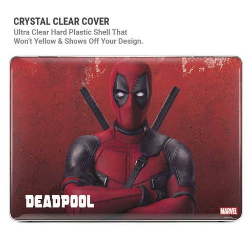 Marvel Deadpool Legacy Deadpool Red Poster MacBook Pro 16in (2021-25) Case plus Skin