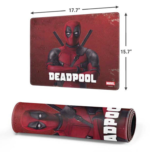 Marvel Deadpool Legacy Deadpool Red Poster Gaming Mouse Pad