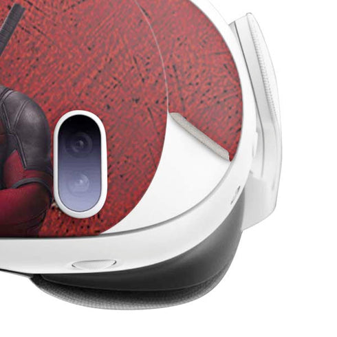 Marvel Deadpool Legacy Deadpool Red Poster Meta Quest 3 Skin