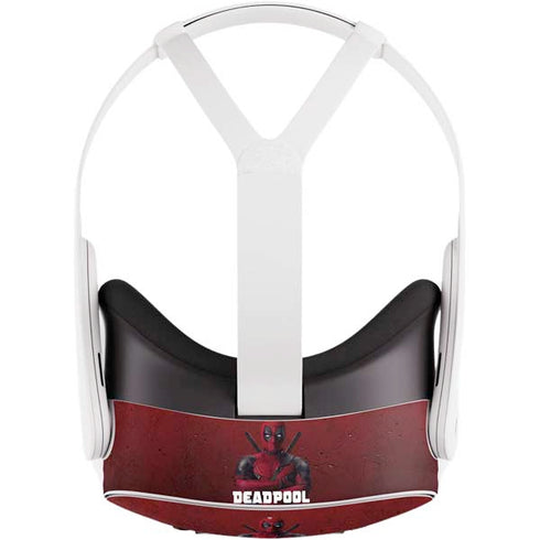 Marvel Deadpool Legacy Deadpool Red Poster Meta Quest 3S Skin