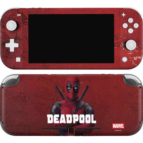 Marvel Deadpool Legacy Deadpool Red Poster Nintendo Switch Lite Skin