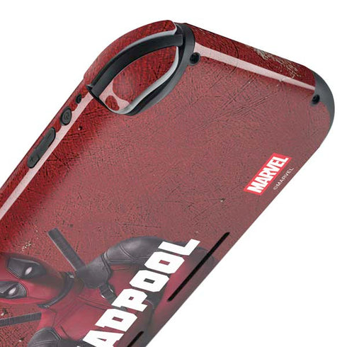 Marvel Deadpool Legacy Deadpool Red Poster Nintendo Switch Lite Skin