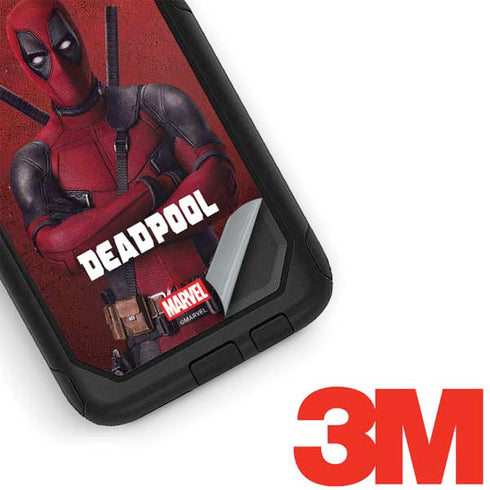 Marvel Deadpool Legacy Deadpool Red Poster Otterbox Commuter Galaxy Skin
