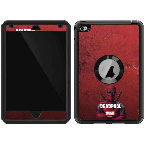 Marvel Deadpool Legacy Deadpool Red Poster Otterbox Defender iPad Skin