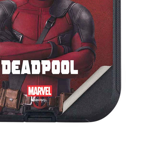 Marvel Deadpool Legacy Deadpool Red Poster Otterbox Defender iPhone Skin