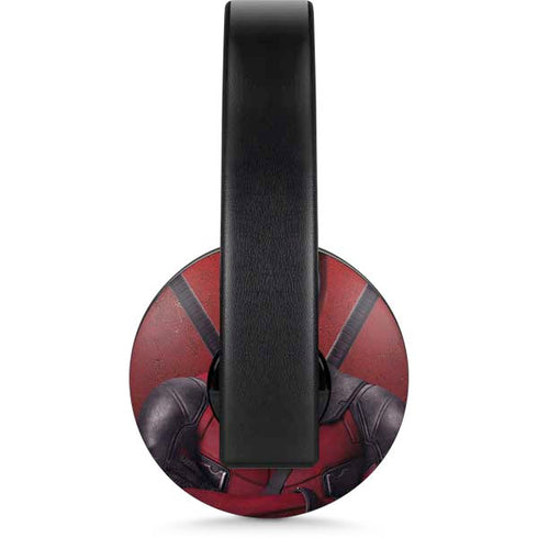 Marvel Deadpool Legacy Deadpool Red Poster PlayStation 4 Gold Wireless Headset Skin
