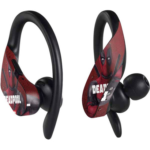 Marvel Deadpool Legacy Deadpool Red Poster PowerBeats Pro Skin