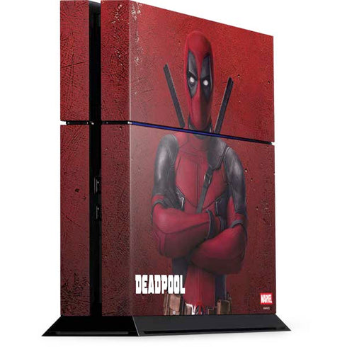 Marvel Deadpool Legacy Deadpool Red Poster PlayStation PS4 Skins