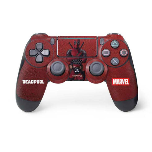 Marvel Deadpool Legacy Deadpool Red Poster PlayStation PS4 Skins