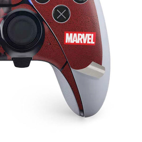 Marvel Deadpool Legacy Deadpool Red Poster PS5 DualSense Edge Pro Controller Skin