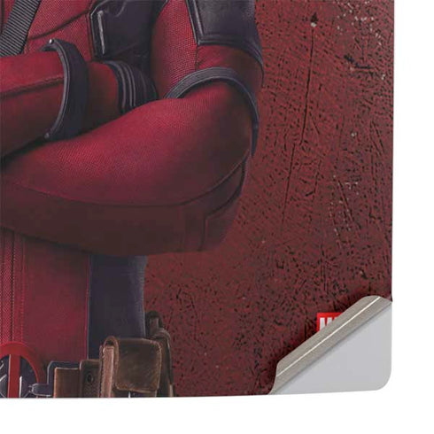 Marvel Deadpool Legacy Deadpool Red Poster PS5 Pro Console Skin