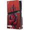 Marvel Deadpool Legacy Deadpool Red Poster PS5 Pro Disk Console Skin