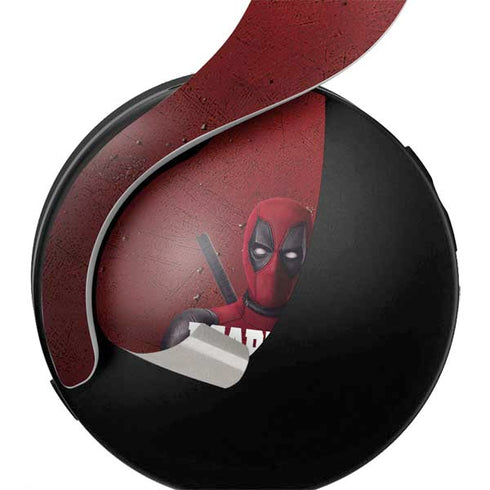 Marvel Deadpool Legacy Deadpool Red Poster PULSE 3D Wireless Headset for PS5 Skin