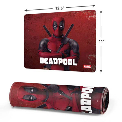 Marvel Deadpool Legacy Deadpool Red Poster Gaming Mouse Pad