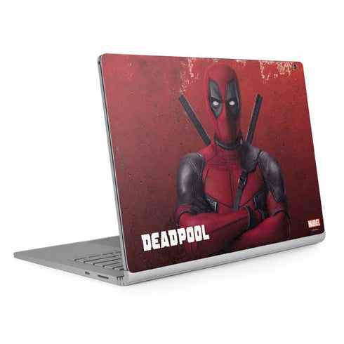 Marvel Deadpool Legacy Deadpool Red Poster Surface Book 2 13.5in Skin