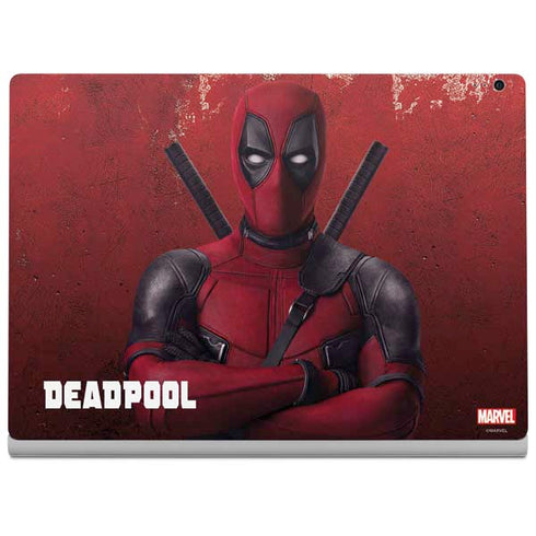 Marvel Deadpool Legacy Deadpool Red Poster Surface Book 2 13.5in Skin