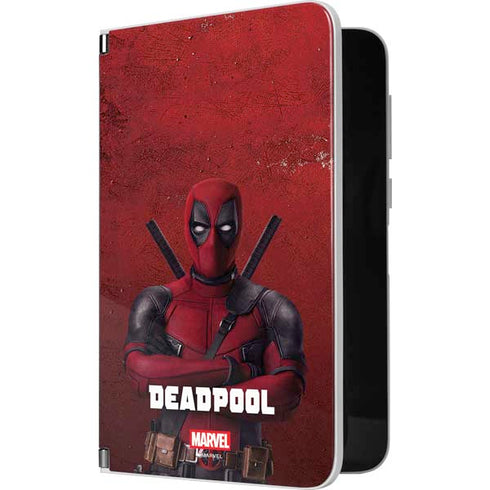 Marvel Deadpool Legacy Deadpool Red Poster Surface Duo Skin