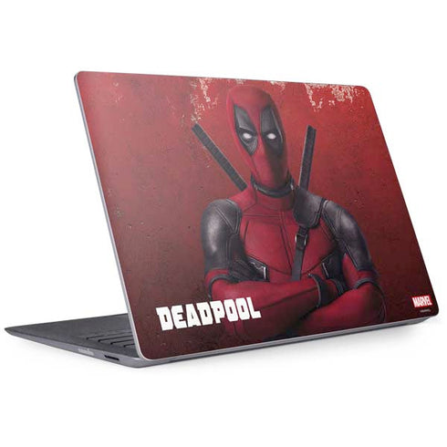 Marvel Deadpool Legacy Deadpool Red Poster Surface Laptop 2 Skin