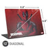 Marvel Deadpool Legacy Deadpool Red Poster Universal Laptop 12in (9.8 x 6.8in) Skin