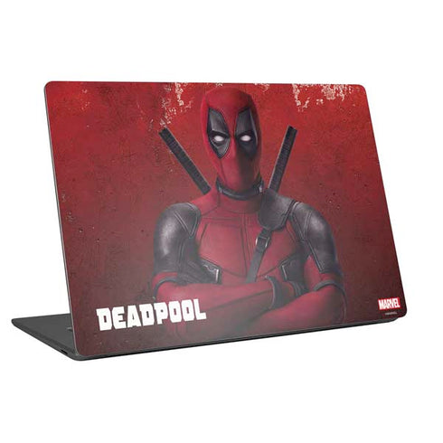 Marvel Deadpool Legacy Deadpool Red Poster Universal Laptop 13in (10.6 x 7.6in) Skin