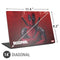 Marvel Deadpool Legacy Deadpool Red Poster Universal Laptop 14in (11.4 x 8.2in) Skin