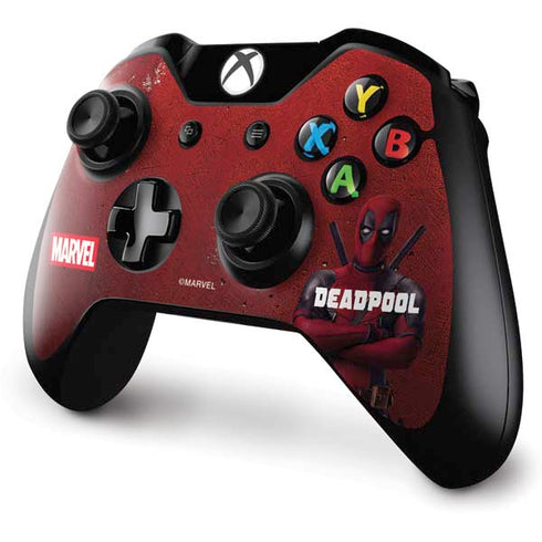 Marvel Deadpool Legacy Deadpool Red Poster Xbox One Controller Skin